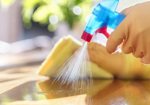 Cleaning and Sanitizing Affected Areas: Tips and Techniques